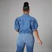 New Denim Jacket Short Sleeve Puff Sleeve Jacket Women_ecoleips.com