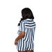 European And American Style Women's Summer Fashion Vertical Striped Print Set Comfortable Loose Casual Shirt Two-Piece Outfit_ecoleips.com