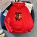 women's Hooded Sweatshirt 2024 New Autumn And Winter Large Size Fleece Top Loose Casual Versatile Jacket_ecoleips.com