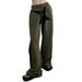 New Women's Punk Star Shaped Loose Sweatpants Spring Summer Casual Wide Leg Solid Color Trousers Wholesale 2025_ecoleips.com