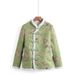 girl 2024 Winter New Cheongsam Jacket Moms, Vintage Chinese Style Buttoned Thick Cotton Coat For Grandmothers_ecoleips.com