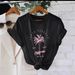Women's Casual Round Neck Short Sleeve T-Shirt Multi-Color American Style Simple Fashionable Sports Top Solid Printed Loose Fit_ecoleips.com