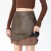 ng2510292 American-style Spicy Girl PU Leather Skirt, High-waisted A-line For Women, 2024 Autumn And Winter New Model,_ecoleips.com