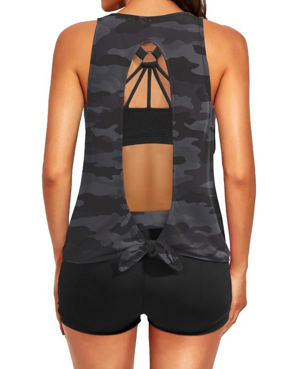 Aria Basics 2024 Cross-Border European And American Two-Piece Swimsuit For Women, Hollow Out Backless Sexy Swimwear Three-Piece_ecoleips.com
