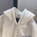 cotton Composite Milk Silk 320g, Silver Fox Fleece 420g, Round Neck, Double Hood, Loose-fitting Sweatshirt_ecoleips.com
