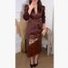 Women's Clothing Elegant Two Piece Suit Dress Set Stylish And Fashionable Commuting Women's Clothing_ecoleips.com