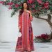 Bohemian Printed Kaftan Dress – Flowy Long Sleeve Beach Cover-Up With Ethnic Patterns | Middle Eastern & Festival Fashion (Multi-Color) – S/M/L/Xl/Xxl_ecoleips.com