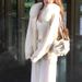 K New Short Hooded Fashion Chic Knitted Cardigan With Faux Fox Fur Collar For Women; Sweater For Short People_ecoleips.com