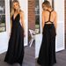 Women's Versatile Multi-Way Cross Back Strappy Bandage Maxi Dress – Sexy Club Evening Gown_ecoleips.com