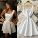 French Elegant Sleeveless A-Line Knit Dress for Women Summer Short Skirt Pearl Embellishment Versatile Cross Border Trade Dress_ecoleips.com