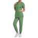 Women's ready-to-use oral dentist surgical gown split toiletry suit elastic quick-drying hospital nurse uniform_ecoleips.com