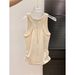 Stylish Gradient Orchid Print Camisole For Women, Summer Outerwear, Anti-exposure, Slim-fit, With A Racerback Design_ecoleips.com