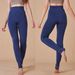 Women's Clothing Plus Size Fleece Lined Leggings Solid Color Thickened Leggings With Single Crotch And Footed Design For Warmth And Outerwear KC05_ecoleips.com