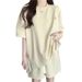 Embroidered Pattern Sports Suit, Simple New Design, Summer Thin Loose Plus-size European And American Style Short-sleeve_ecoleips.com