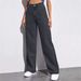 Women's High-Waisted Straight Leg Jeans – Stretch-Free Cotton Blend, Relaxed Fit For Petite & Plus Size (Black/Deep Blue/Light Blue)_ecoleips.com