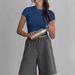 AE073 Southeast Asia Foreign Trade New Model 2026 Spring/summer Casual Comfortable Slim-fit Versatile Women's T-shirt_ecoleips.com