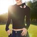 Elegant Off-Shoulder Long Sleeve T-Shirt High Neck Slim Fit Trendy Inner Layer Top for Women Sexy Ribbons Design New Style 2025_ecoleips.com