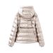 Women's Spring Hooded Windbreaker Jacket – Slim-Fit Short Coat With Light Insulation_ecoleips.com