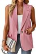 Women's fashion temperament casual vest suit vest_ecoleips.com