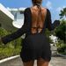 Women's Clothing Long Sleeved Sexy Backless Bikini Cover Up Three Piece Suit With Bikini Swimsuit_ecoleips.com