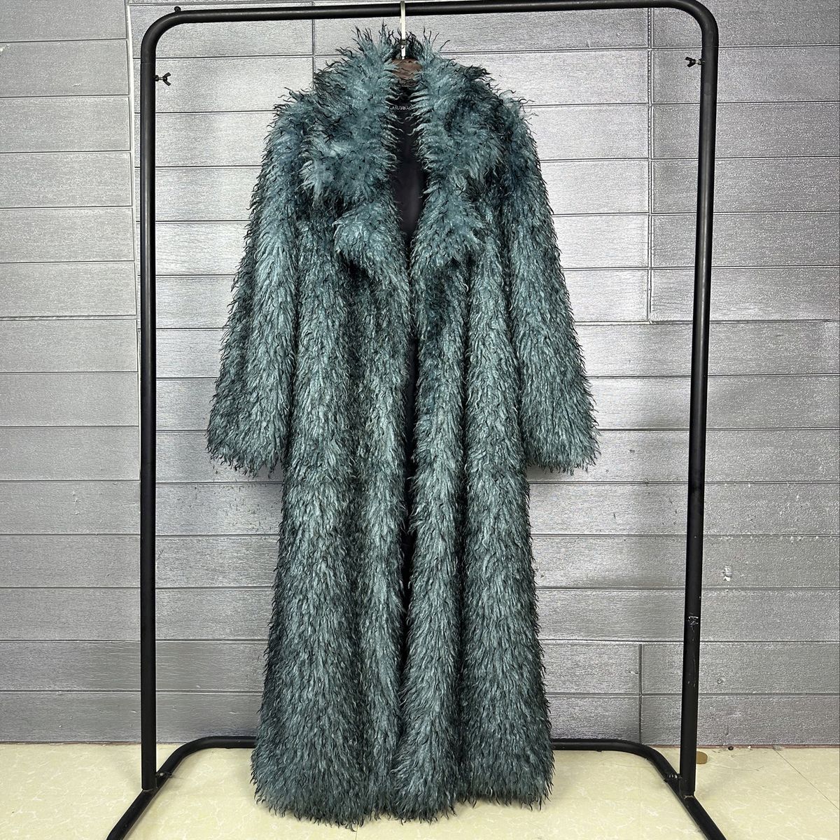 K Women's Fur Coat, Faux Fur, Elongated Suit Collar, Women's Coat_ecoleips.com