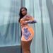 Women's Clothing Women's Mesh Printed Round Neck Short Dress With Long Sleeves Style Bodycon Slim Fit For Formal & Casual For Women_ecoleips.com