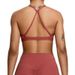 Women's Clothing Beauty Back Yoga Bra Women's V Neck Gathered Sports Underwear Tight Outer Wear Running Fitness Vest_ecoleips.com
