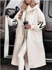 Women's Clothing Long Hooded Windbreaker Sweater Jacket Women Autumn And Winter_ecoleips.com