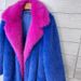 Luxury Faux Fur Long Coat Women's Winter Trench Jacket With Notched Collar & Street Style_ecoleips.com