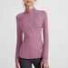 Women's Clothing Yoga Wear Jacket Nude Fitness Wear Stand Collar Long Sleeve Nude Sports Jacket Top_ecoleips.com