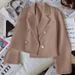 2025s Short Jade Green Jacket For Women, Autumn 2025 New Item, Stature, Casual And Versatile Small Suit_ecoleips.com