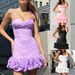 Women's Clothing Summer Sexy Pleated Skirt Suspender Dress Slim Temperament Dress Short Skirt_ecoleips.com