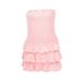 AB494 New Sexy French Style Niche Short Hot Girls, Strapless Polyester Stretch Cake Skirt For Women_ecoleips.com