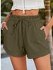 Aria Basics Aria Basics 2023 Summer New Cross-Border's European And American Trade Solid Color Loose Casual Fashion Shorts For_ecoleips.com