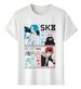 Women's T-Shirts Tshirt Muscle Freaks Sk8 Infinity Estilo Anime Langa_ecoleips.com
