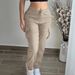 Women's Cargo Pants – High-Waisted Drawstring Joggers, Lightweight Polyester Blend For Hiking & Streetwear (Black/Beige/Red/Teal, S-XXL)_ecoleips.com
