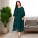 Women's Clothing Banquet Luxury Beading Hot Diamond Slim Light Luxury Niche Engagement Dress Skirt_ecoleips.com