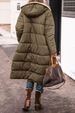 Solid Color Hooded Cotton Clothes, Long Sleeves, Double-sided Wear, Slim-fit Temperament Cardigan Jacket_ecoleips.com