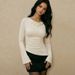 Ruihou Autumn/Winter Elegant Long-Sleeve T-Shirt, Solid Color Stretch Base Layer_ecoleips.com