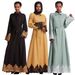 Verve Muslim Sleeve Embroidered Robe For Women, Arab Long Cardigan, Ethnic Clothing, Casual Wear_ecoleips.com