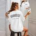 Women's Casual Round Neck Short Sleeve T-Shirt Multi-Color Style Simple Fashionable Sports Top Solid Printed Loose Fit_ecoleips.com