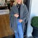 Oversized Batwing Fringe Shawl Cardigan – Lightweight Knit Cover-Up For Women (9 Colors, One Size Fits Most)_ecoleips.com