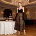 Women's Clothing Women's High-End Waist Slimming Skirt Fashion Retro Gold Jacquard European American Style Long Sleeve For Formal & Casual_ecoleips.com