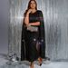 Women's Clothing Round Neck Sleeveless Women's Dress Plus Size Bodycon Dress – Chic Sleeveless High Waist Midi Dress With Contrast Panels (1XL-4XL)_ecoleips.com