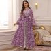 ng2510292 AB460 2025 New Embroidered High-End Fashionable Waist-Cinching Long Dress Set Jalabia For Wedding_ecoleips.com