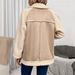 Women's Clothing Casual Loose Slim Fur Coat Motorcycle Jacket Women's Casual Loose-Fit Slimming Faux Fur Leather Jacket Coat Windbreaker – Beige_ecoleips.com