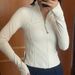 Women's Clothing New Style Gold Label Stand Collar Short Coat Sports Yoga Wear Slim Fit Sports Jacket For Women_ecoleips.com
