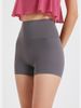 K No Awkward Lines, Sports Shorts, Women's Back Pocket, High Waist, Hip Lifting, Yoga Three Part Pants, Wearing Running And Fitness Pants Outside_ecoleips.com