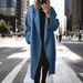 Women's Clothing Multi-Color Woolen Long Windbreaker Jacket Winter Fashion England Style Regular Fit Overcoat_ecoleips.com