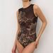 Women's One Piece Swimsuit Hot Sale Multi Color Mesh Sunscreen Long Sleeved Fresh Sexy Swimwear by Source Manufacturer_ecoleips.com